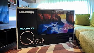 Samsung Q90R Series 2019 4K QLED Local Dimming/Blooming Test With HDR Demos