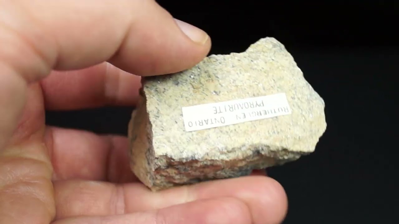 Pyroaurite, Rutherglen Brucite, Calvin Township, Nipissing District, Ontario, Canada