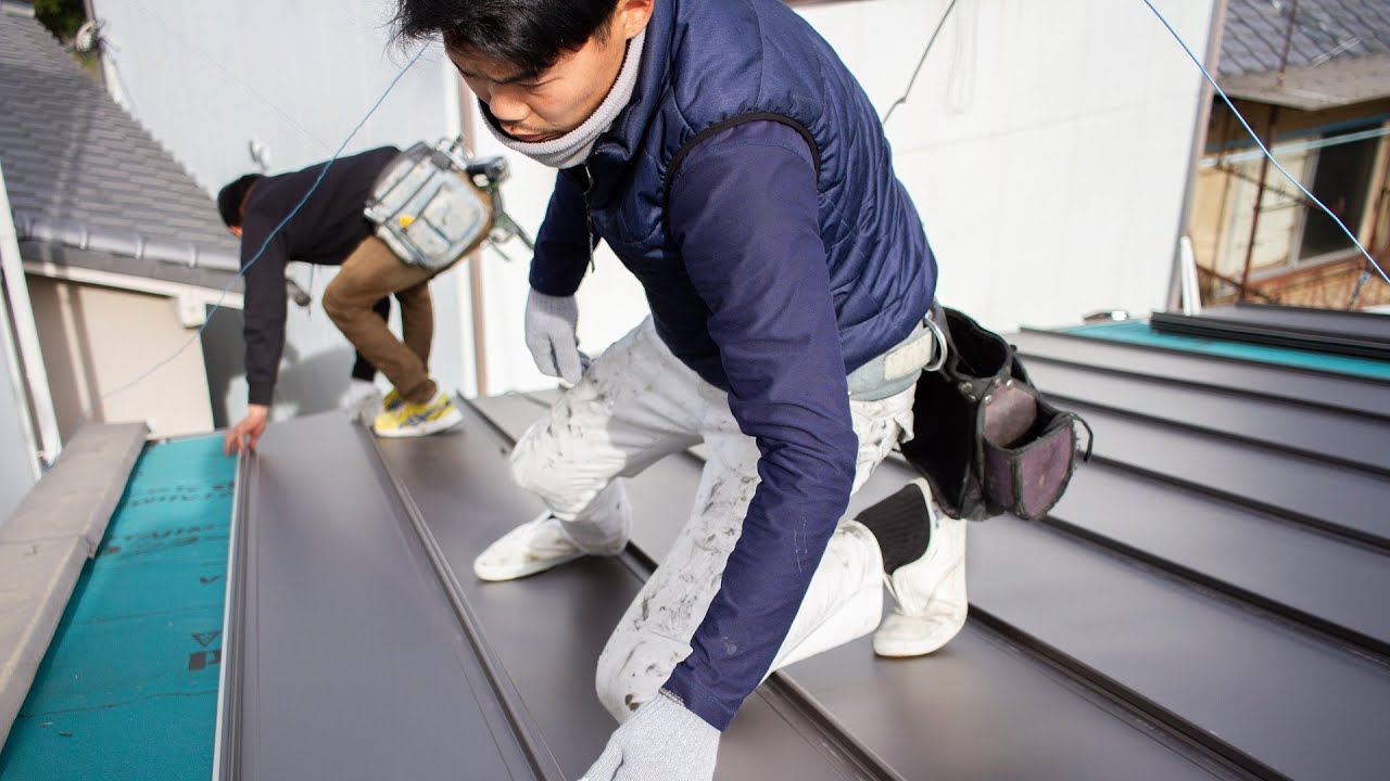 京都市西京区の屋根板金屋・山口板金／山口周馬