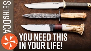 Why You NEED to Collect Custom Fixed Blades  Between Two Knives