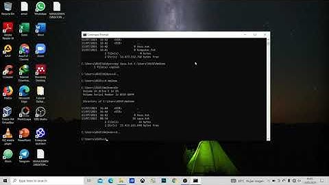 Manajemen File Windows Menggunakan CMD