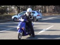 低速旋回　『体を入れてオーバル旋回』　初心者基本練習　スクーター ホンダリード