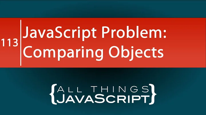 JavaScript Problem: Comparing Objects in an Array