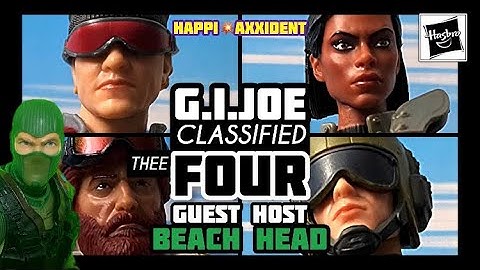 G.I. JOE Classified Action Figures Unboxing & Review HAPPI AXXIDENT #GIJOE #ToyReview #HappiAxxident