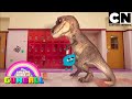 Gumball y su pelea con Tina Rex | El Increíble Mundo de Gumball en Español Latino | Cartoon Network