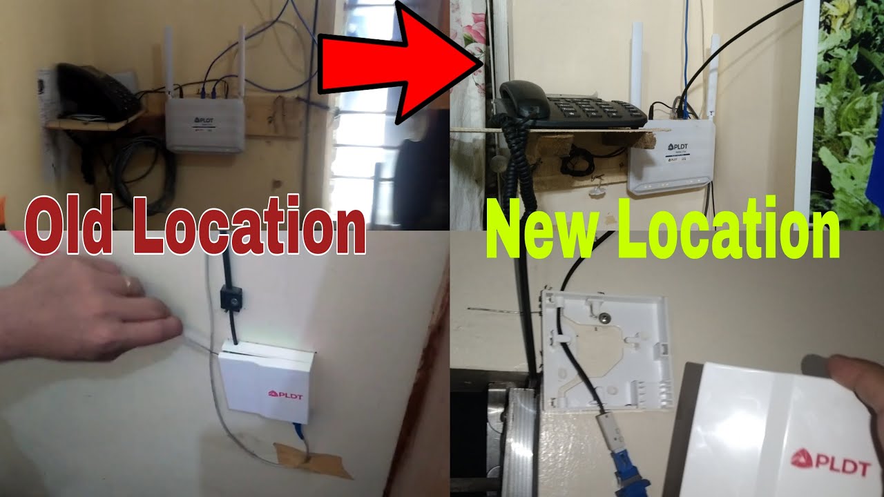 How I Move Pldt Wifi Modem To New Location