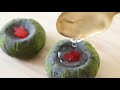 How to make Japanese Traditional Sweets Wagashi Nerikiri Goldfish Bowl