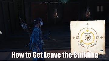 Ghost of Yotei - How to Get Leave the Building