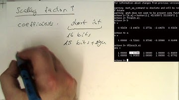 Fixed point IIR filters: converting floating point coefficients into fixed point ones (0002)