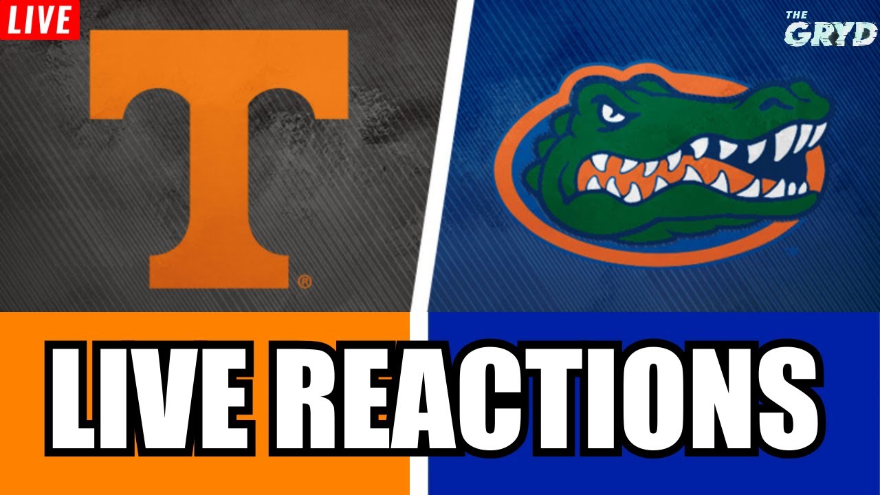 #11 Tennessee Volunteers Vs Florida Gators CFB Week 3 Live Play By Play & Reactions