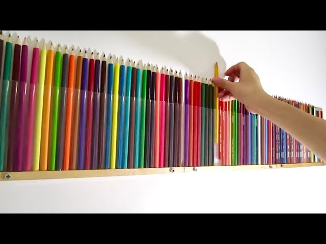 DIY: Pencil Organizer & Display 