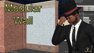 Low Poly Wall - Blender Tutorial ||  Modular Victorian Home Series