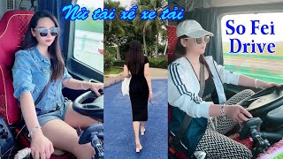 The Daily Life And Work Of The Beautiful Female Driver So Fei