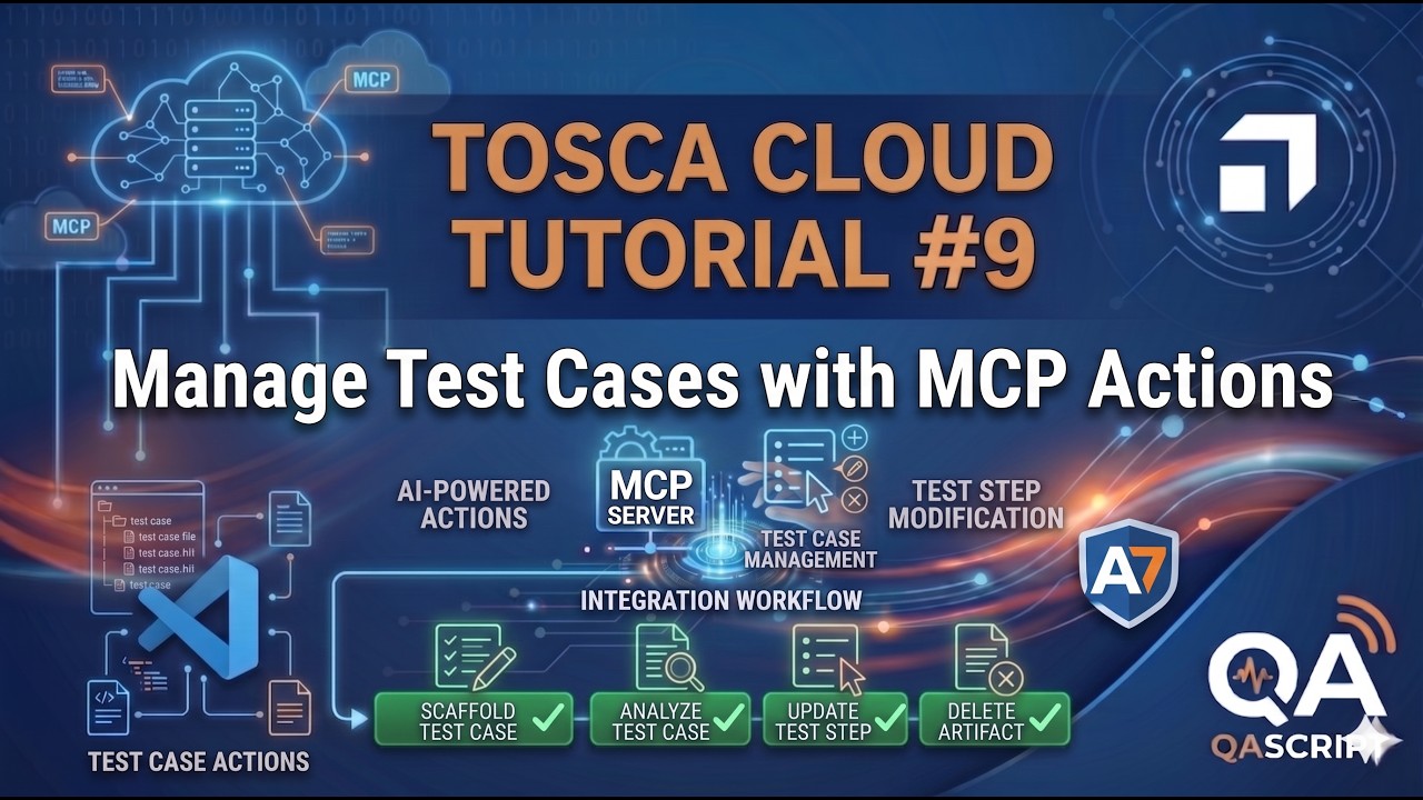 Tosca Vs Script Testing Example Tosca Cloud AI Tutorial #9: 🤖Manage Tosca Test Cases from VS Code using ...