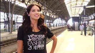 Making the Victoria's Secret 2011 Holiday TV Commercial: The Train Station