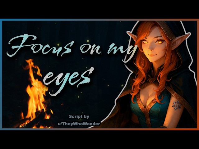 Sorceress Puts A Sleeping 💤 Enchantment On You [Hypnosis] [Sleep aid] [no awakener] [ASMR RP]