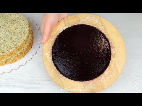 Видео: Черничная прослойка в торт ✿ Черничное конфи