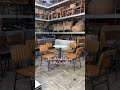 Bàn ghế sắt nệm cho cafe nhà hàng màu sắc theo yêu cầu