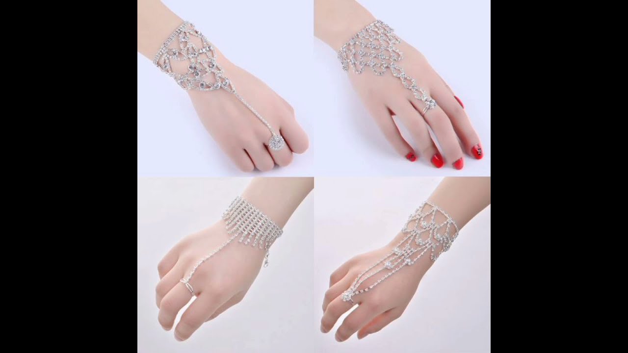 Buy OlbyeSilver Finger Ring Bracelet Dainty Hand Chain Bracelet Jewelry  Gift for Women and Girls Online at desertcartINDIA