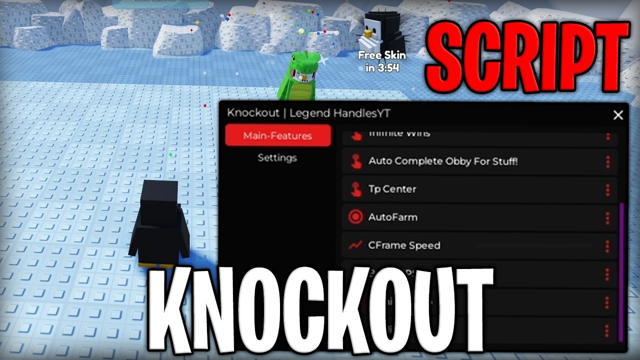 [🗺️MAPS] Knockout Best Script Auto Farm, Infinite Ice Roblox 2026 - YouTube