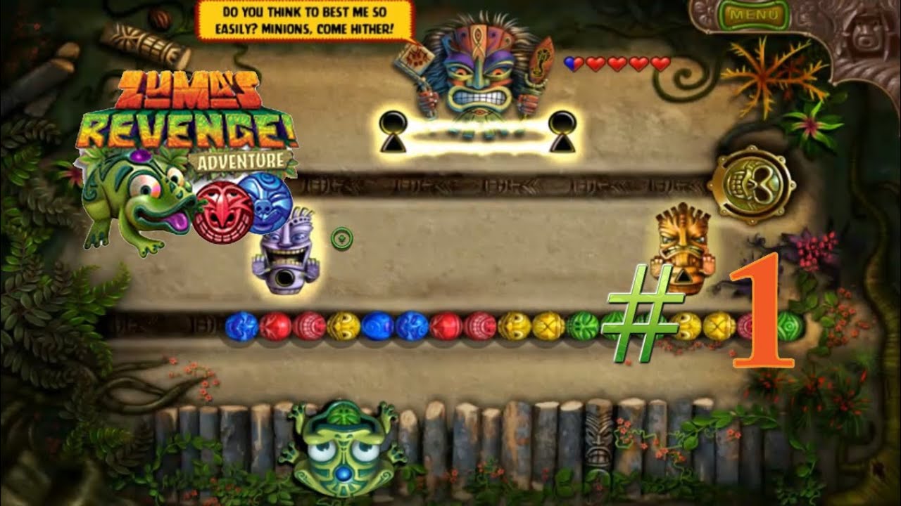 Zuma's Revenge Adventure #1 (Zone 1-2) - เปิดตำนานการผจญภัยของกบยิงลูกบอลอีกครั้ง