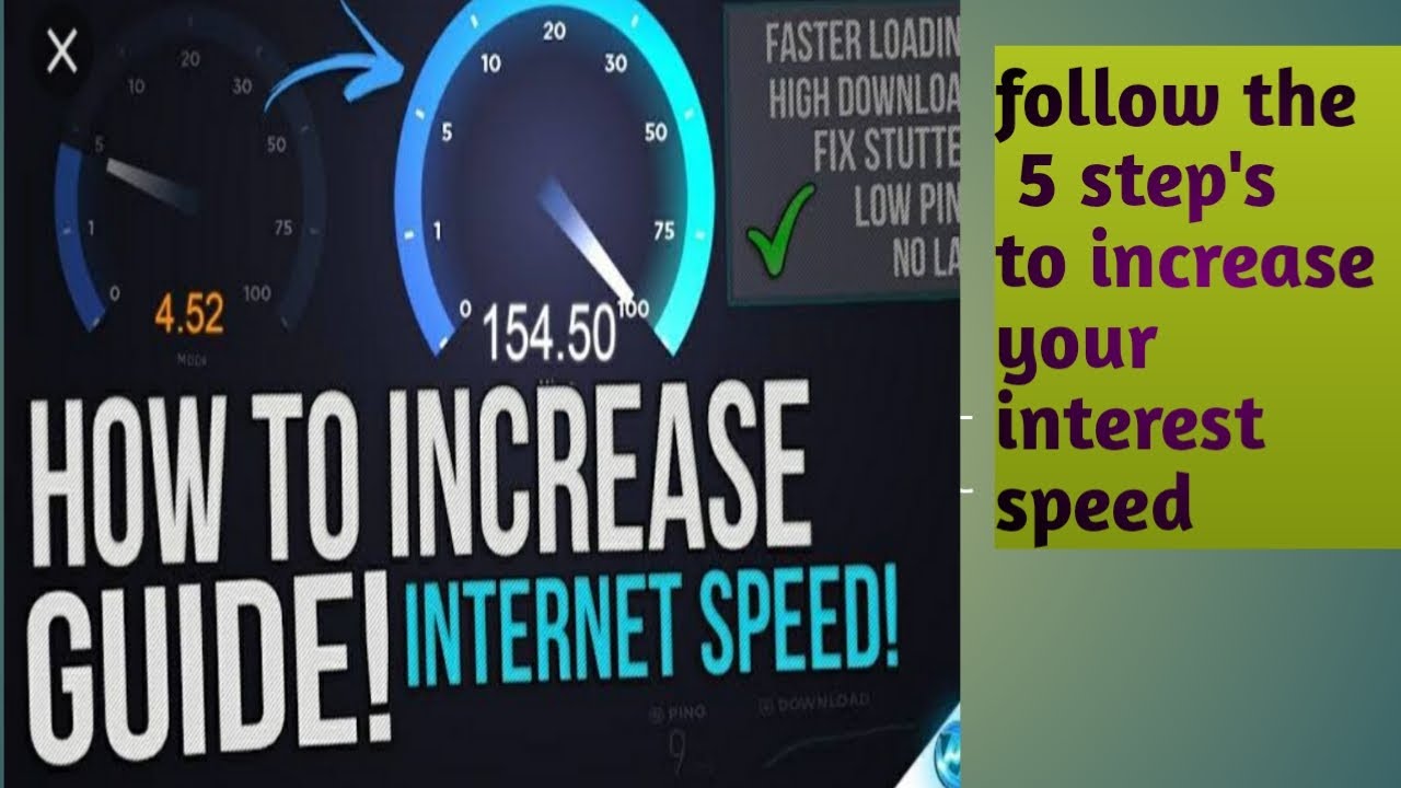 how to increase your speed speed increase speed test