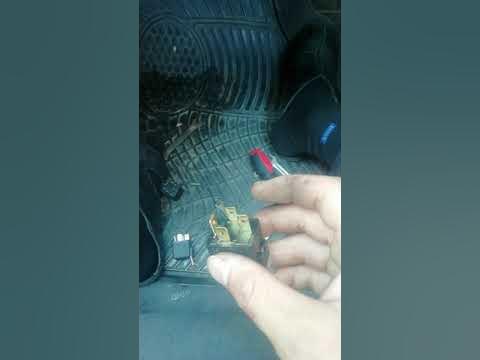 Замена реле вентилятора 2115 - YouTube