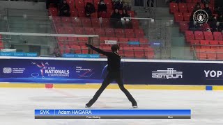 Adam Hagara 20252026 Four Nationals Figure Skating Championships Fs