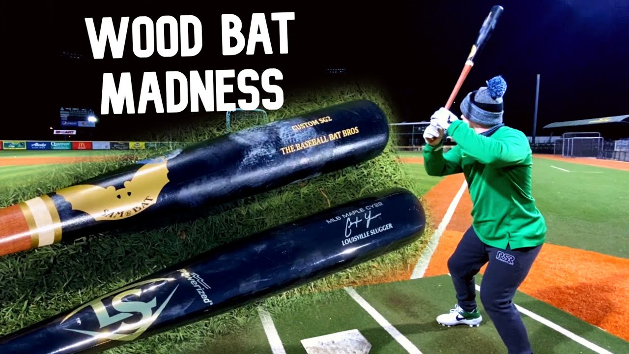 $30 WOOD BAT vs $150 WOOD BAT - Louisville Slugger Wood Bat