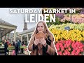 Leiden Saturday Market Tour & Food 🍎