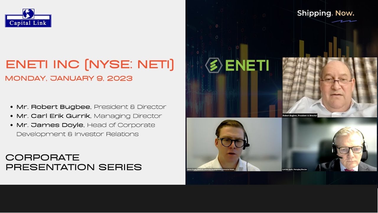 Eneti (NETI) Offshore Wind & Renewables Update & Outlook - Capital Link ...