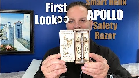 First Look: APOLLO Stainless Steel Safety Razor