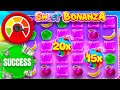 The comeback of a lifetime on sweet bonanza