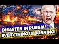 💥NOW! EVACUATION IN RUSSIA! FIRE VISIBLE FROM SPACE! THE KREMLIN IS BEGGING FOR A CEASEFIRE!