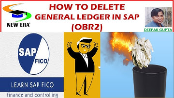 How to Delete General ledger in SAP by Deepak Gupta