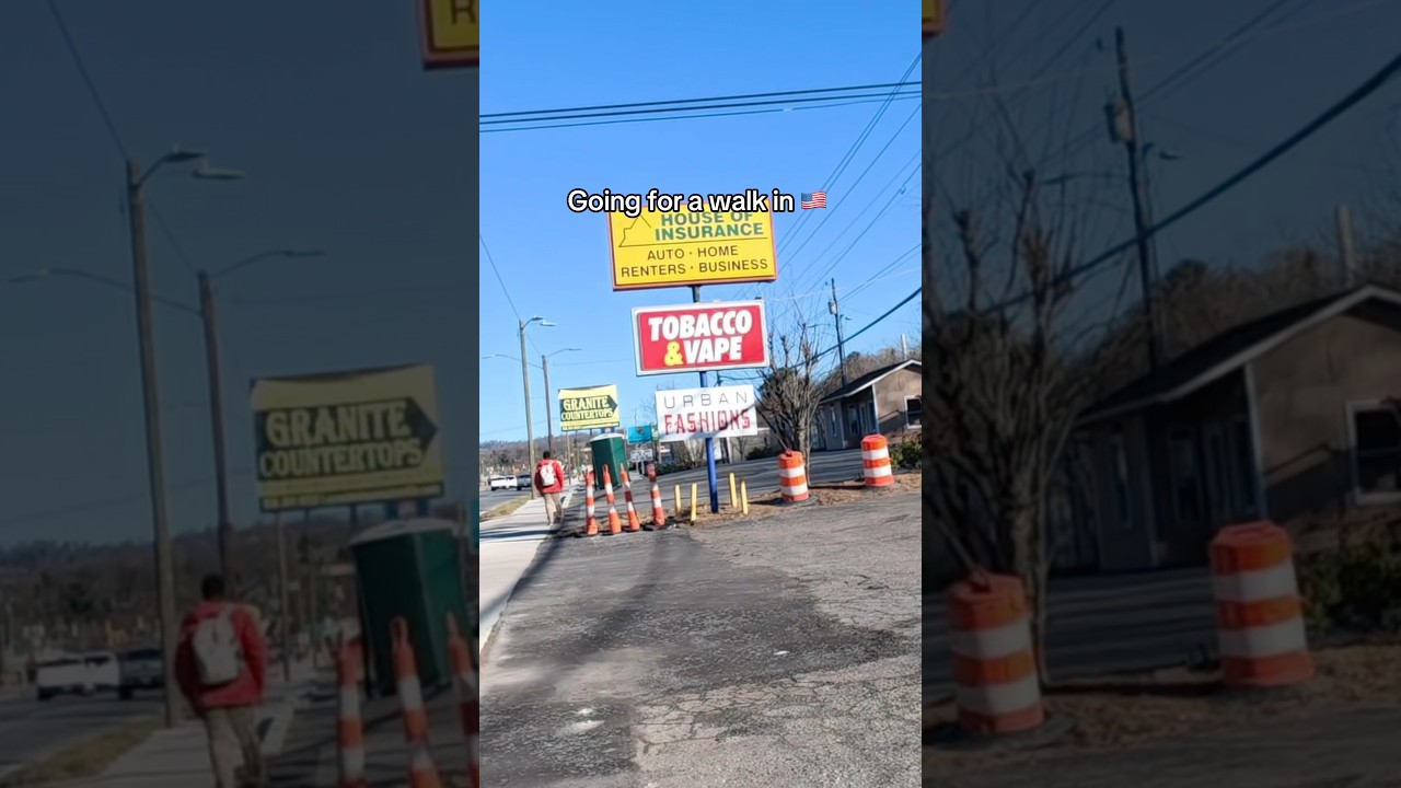 Going for a walk in 🇺🇸