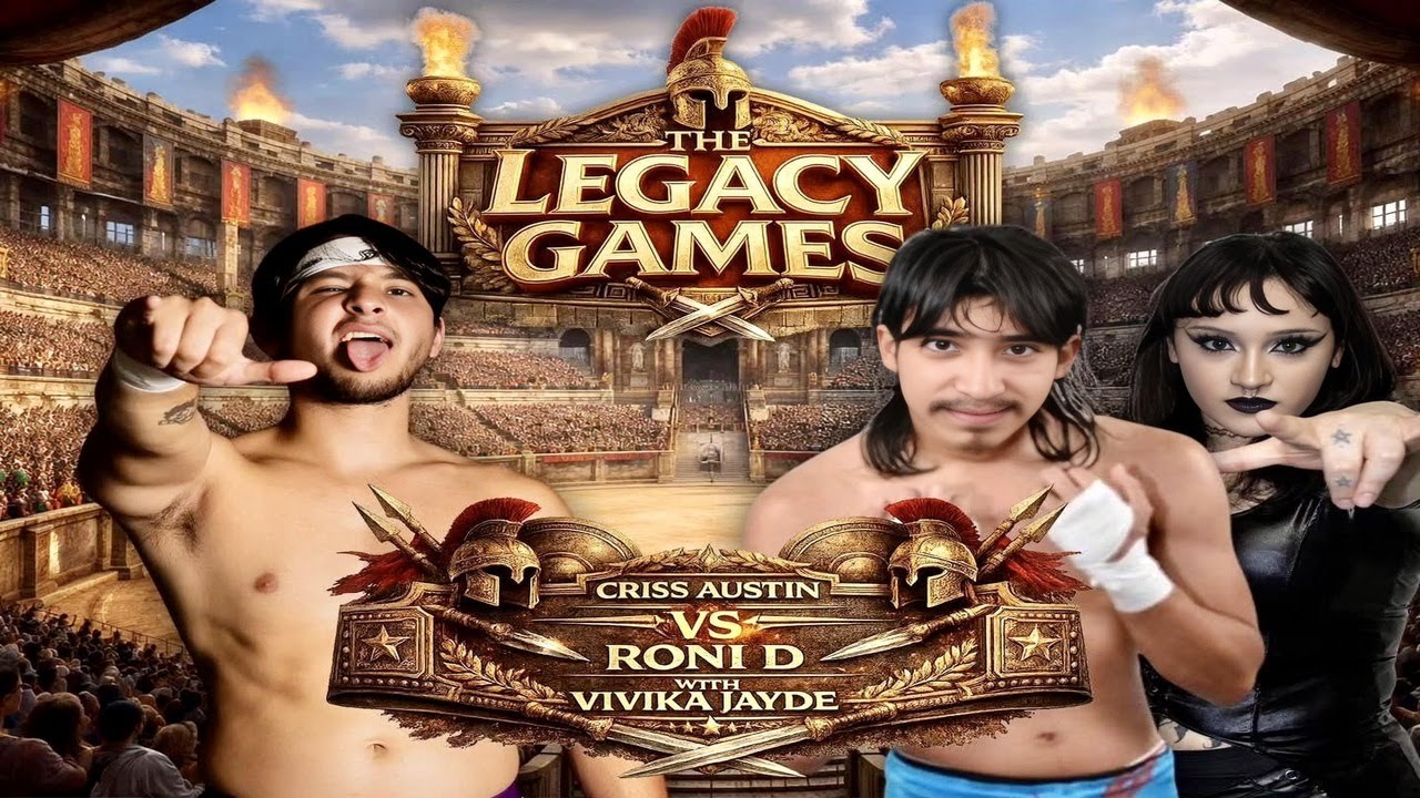 New Breed Wrestling (The Legacy Games) Criss Austin vs Roni D With Vivika Jayde ( February 1, 2026)