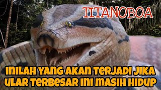 FAKTA TITANOBOA ULAR TERBESAR YANG PERNAH ADA #panjipetualang #kingcobra #hewan