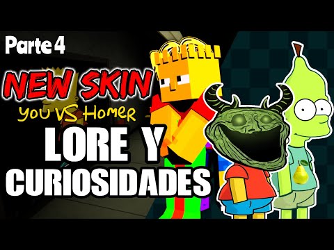 ⭕TODAS LAS NEW SKINS DE YOU VS HOMER | LORE Y CURIOSIDADES - Roblox 