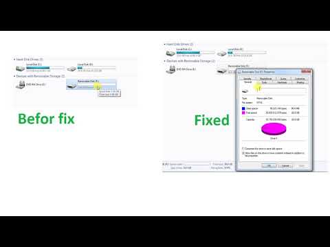 How To Fix USB 32GB but now it is showing only 1GB - YouTube