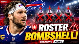 🚨NFL BOMBSHELL! Buffalo Bills CUT 4 STAR PLAYERS IN SHOCKING ROSTER SHAKEUP!