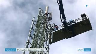 Sundgau: Arson attacks target cell towers screenshot 5