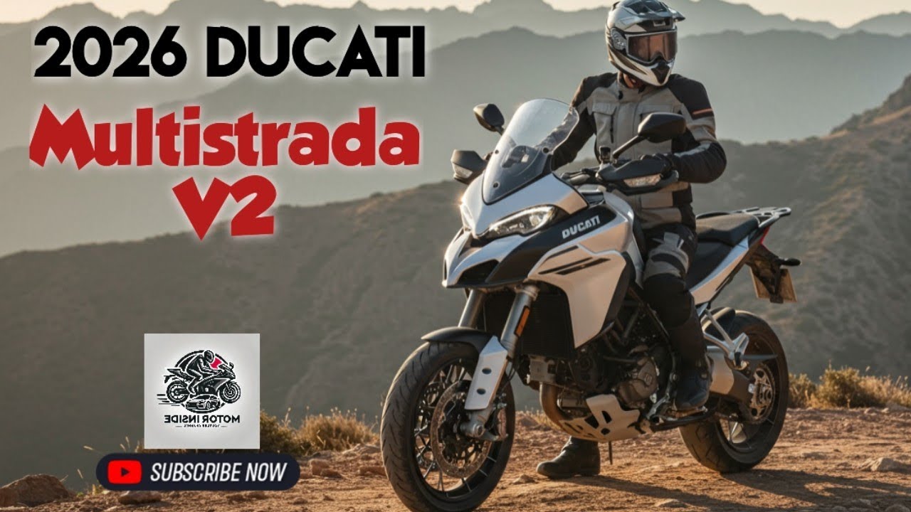 2026 Ducati Multistrada V2 | The Ideal Adventure Motorcycle! 
