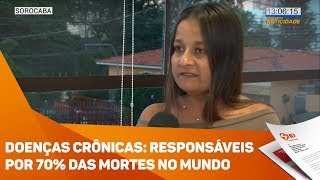 Doencas cronicas responsaveis por 70 das mortes no mundo TV SOROCABA SBT