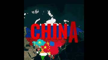 Countries That Borders The Most Countries! #countryballs #geographythroughmaps #history #geoportal