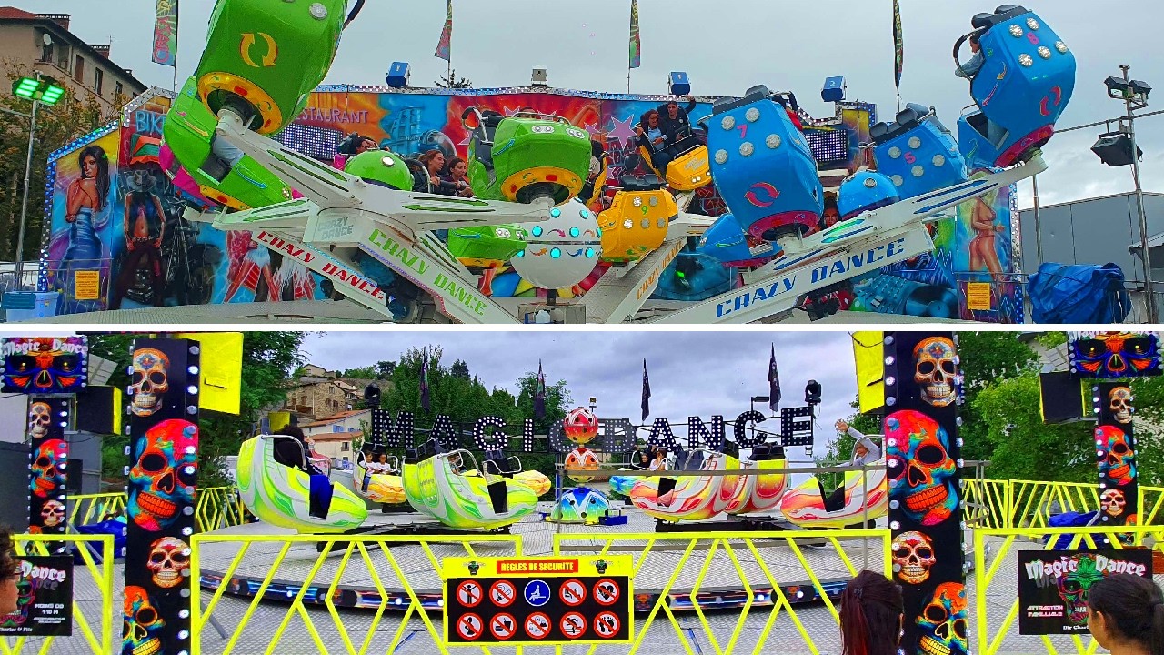 🤨 La Fête foraine la PLUS BIZARRE de France ?! (Saint-Chamond) - 100% ATTRACTIONS