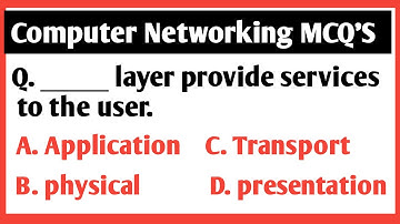 Computer Networking MCQ