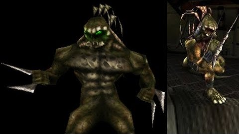 Unreal - first Skaarj at Rrajigar