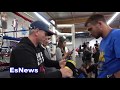 Vasyl Lomachenko Speed & Power & Sick Footwork Full Workout Vid EsNews Boxing