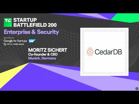 CedarDB: The Data Layer for the AI Age | Startup Battlefield 2026